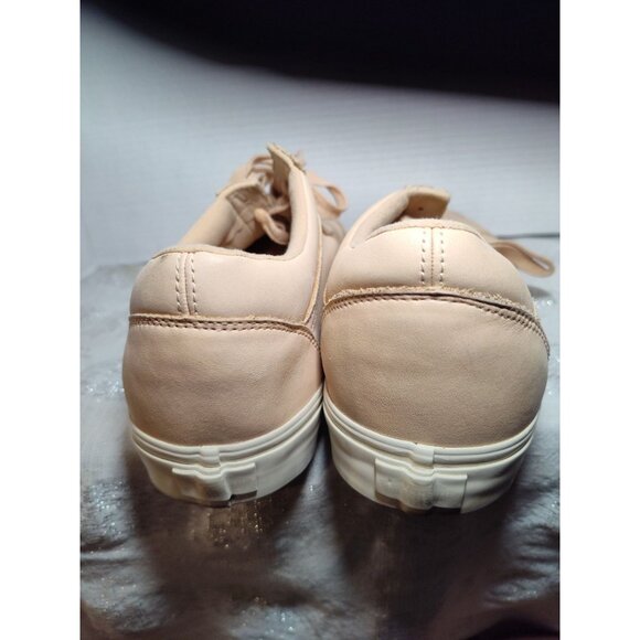 VANS Men's‎ Old Skool DX Ultra Kush Veggie Tan Leather US Size 13 Beige EUC - Picture 4 of 11